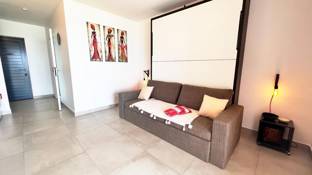 Le Sea-Breeze - Beau Studio Piscine Vue Lagon ماريجوت المظهر الخارجي الصورة